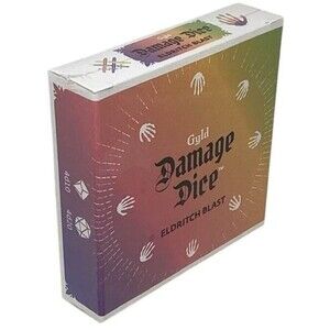 Gyld Damage Dice Light Eldritch Blast 4d10 4d20 Attack Roll Lot 8 Sealed NEW